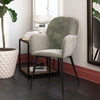 QUEER EYE FITZ ACCENT CHAIR VELVET GREY - Gray - N/A