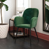 QUEER EYE FITZ ACCENT CHAIR VELVET GREEN - Green - N/A