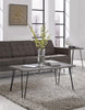OWEN RETRO COFFEE TABLE DISTRESSED GREY OAK - Distressed Gray Oak - N/A