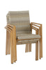 QUEER EYE PALMER OUTDOOR DINING CHAIRS, 4-PACK, TAN - Tan - N/A