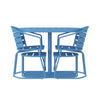 COSCO OUTDOOR FURNITURE, 5 PIECE PATIO BISTRO SET, TURQUOISE  - Turquoise - N/A