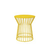 NOVOGRATZ POOLSIDE GOSSIP, ROBERTA OUTDOOR/INDOOR SIDE TABLE, YELLOW - Yellow - N/A