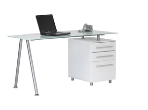 ALPHASON CLEVELAND 3 DESK - White - N/A