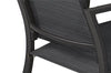 COSCO (US) Capitol Hill Outdoor Furniture, Patio Dining Chairs, 6 pack, Navy Sling - Navy - N/A
