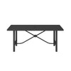 COSCO OUTDOOR FURNITURE, PATIO DINING TABLE, CHARCOAL - Charcoal - N/A