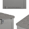 Cosco BOXGUARD Large Lockable Delivery/Storage Box (US) L/Grey - Light Gray - N/A