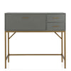 COSMOLIVING LENNON STORAGE CONSOLE UNIT - Brass - N/A