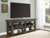 WILDWOOD TV STAND 65" RUSTIC GREY - Rustic Gray - N/A