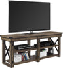 WILDWOOD TV STAND 65" RUSTIC GREY - Rustic Gray - N/A