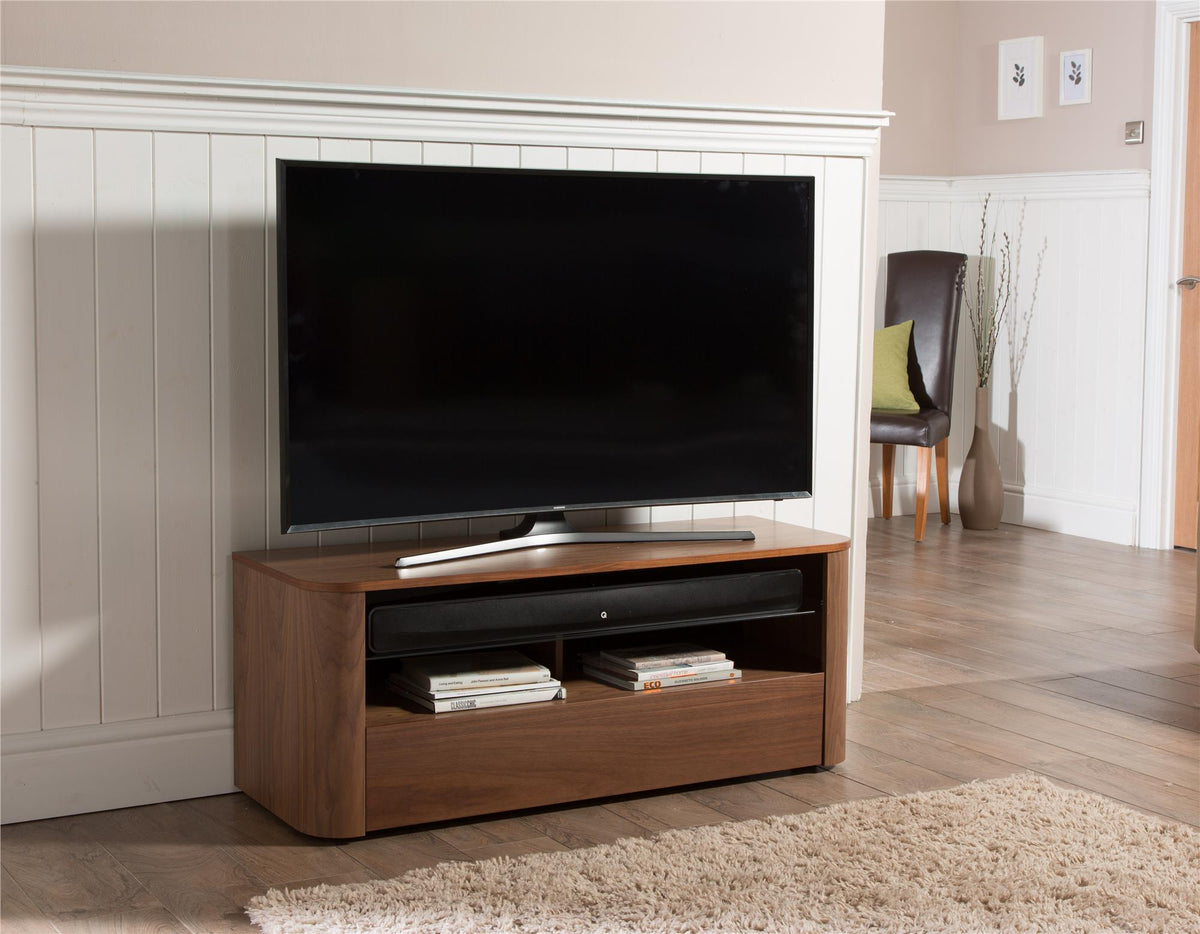 ALPHASON HUGO STAND 1260 WALNUT – Dorel Home Europe