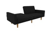 PAXSON CLIC CLAC SOFA BED LINEN BLACK - Black - N/A