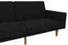 PAXSON CLIC CLAC SOFA BED LINEN BLACK - Black - N/A