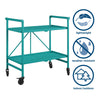 COSCO OUTDOOR LIVING™ INTELLIFIT CART, TEAL - Teal - N/A