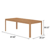 QUEER EYE PALMER DINING TABLE, TAN - Tan - N/A
