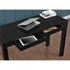 PARSONS COMPUTER DESK WITH 2 DRAWERS, BLACK - Black - N/A