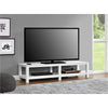 PARSONS TV STAND 65IN WHITE - White - N/A