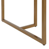 COSMOLIVING (US) Edith Rectangular Faux Marble Dining Table - Faux Marble - N/A