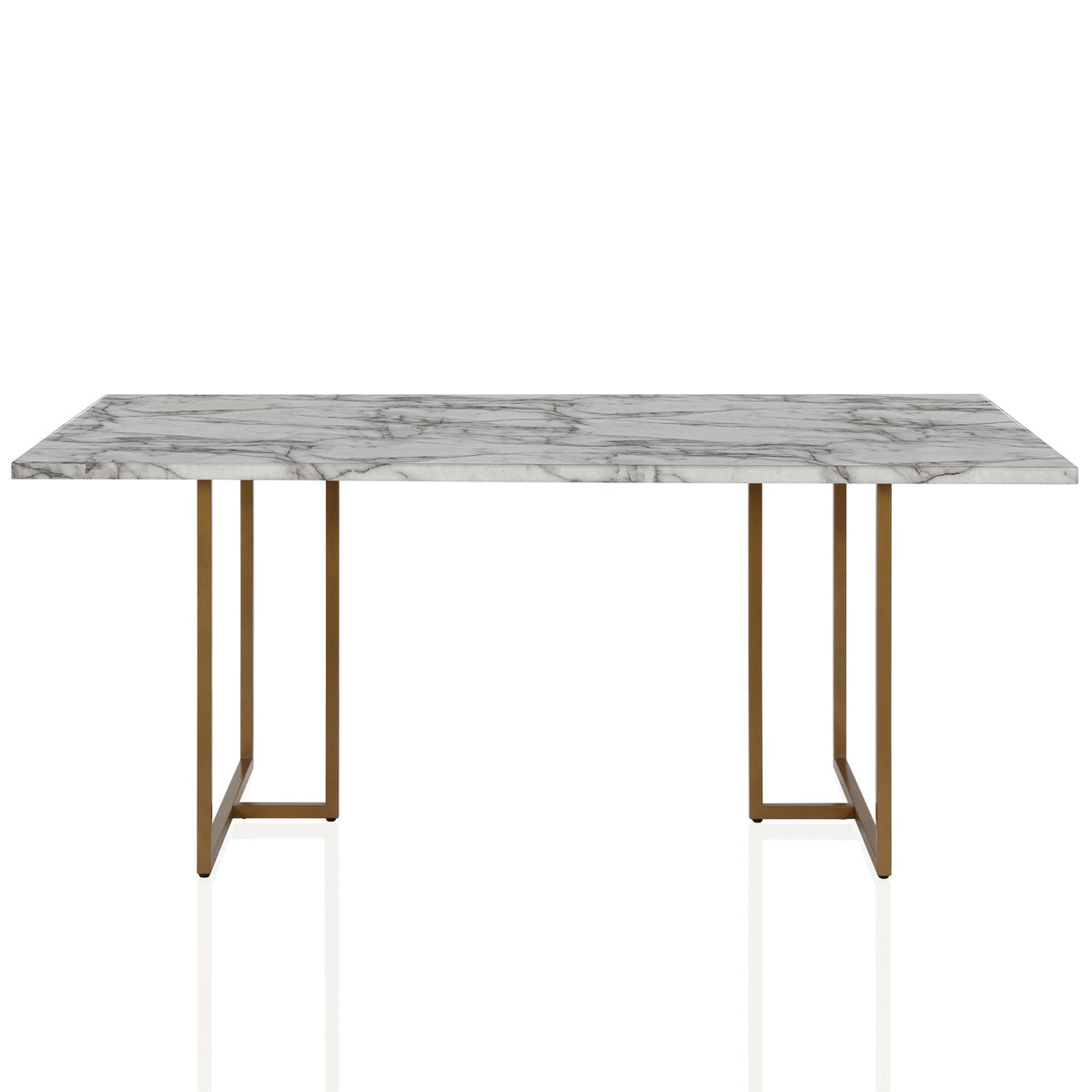 COSMOLIVING (US) Edith Rectangular Faux Marble Dining Table – Dorel ...