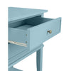 FRANKLIN ACCENT TABLE WITH 2 DRAWERS BLUE - Blue - N/A