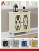 ELLINGTON DOUBLE DOOR ACCENT CABINET IVORY - Ivory - N/A