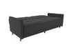 ANDORA SPRUNG SEAT SOFA BED LINEN GREY - Grey Linen - N/A