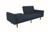 PAXSON CLIC CLAC SOFA BED LINEN NAVY BLUE - Navy - N/A