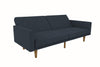 PAXSON CLIC CLAC SOFA BED LINEN NAVY BLUE - Navy - N/A