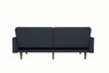 PAXSON CLIC CLAC SOFA BED LINEN NAVY BLUE - Navy - N/A