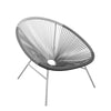 COSMOLIVING (US) Avo XL Lounge Chair 2PK Black/White/Grey - N/A - N/A