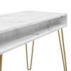 NOVOGRATZ (UK) Athena Desk White Marble - White marble - N/A