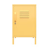 NOVOGRATZ (UK) Cache Metal Locker End Table Yellow - Yellow - N/A