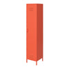 NOVOGRATZ (UK) Cache Single Metal Locker Storage Cabinet ORNG - Orange - N/A