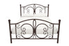 BOMBAY METAL BED BRONZE DOUBLE UK - Bronze - N/A