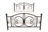 BOMBAY METAL BED BRONZE DOUBLE UK - Bronze - N/A