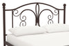 BOMBAY METAL BED BRONZE DOUBLE UK - Bronze - N/A