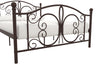 BOMBAY METAL BED BRONZE DOUBLE UK - Bronze - N/A