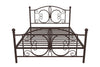 BOMBAY METAL BED BRONZE DOUBLE UK - Bronze - N/A
