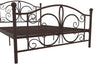 BOMBAY METAL BED BRONZE DOUBLE UK - Bronze - N/A