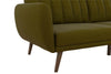 NOVOGRATZ BRITTANY LINEN FUTON  GREEN - Green - N/A