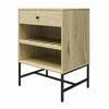 QE Tamlin Beverage Cabinet Linseed Oak - Linseed Oak - N/A
