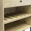 QE Tamlin Beverage Cabinet Linseed Oak - Linseed Oak - N/A