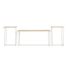 QE Dante Coffee and End Table Set Natural - Natural - N/A