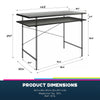 QE Wainwright Desk Black Oak - Black Oak - N/A