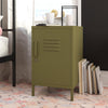 QE Bradford Metal Locker End Table Olive GRN - Olive Green - N/A