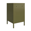 QE Bradford Metal Locker End Table Olive GRN - Olive Green - N/A