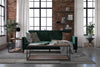 QE Liam Futon Green Velvet - N/A - N/A