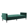 QE Liam Futon Green Velvet - N/A - N/A