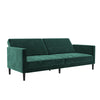 QE Liam Futon Green Velvet - N/A - N/A