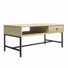 QE Tamlin Coffee Table Linseed Oak - Natural - N/A