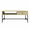 QE Tamlin Coffee Table Linseed Oak - Natural - N/A